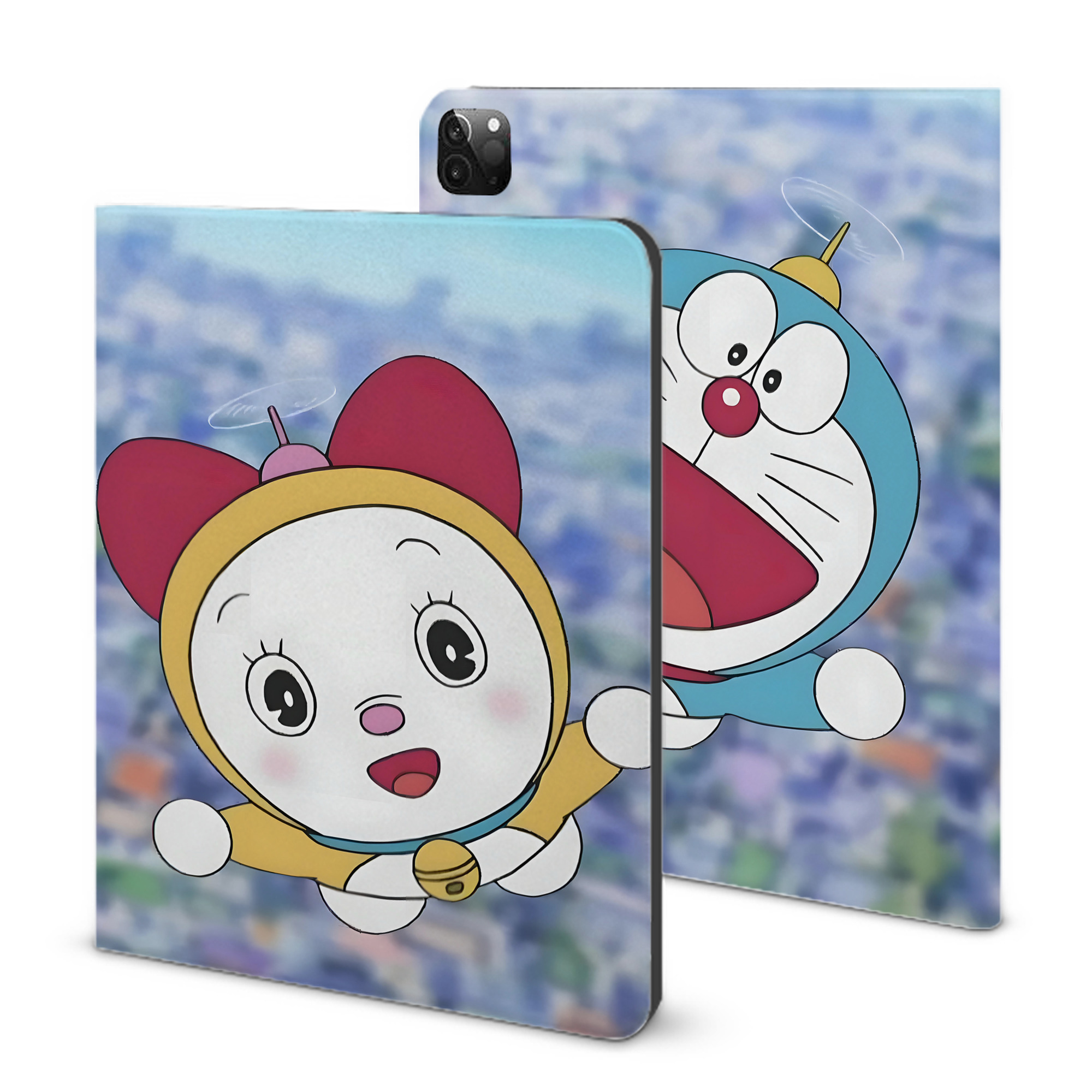 （画像用） ドラえもん Doraemon IPadケース ペンホルダー付き ブックスタイルデザイン